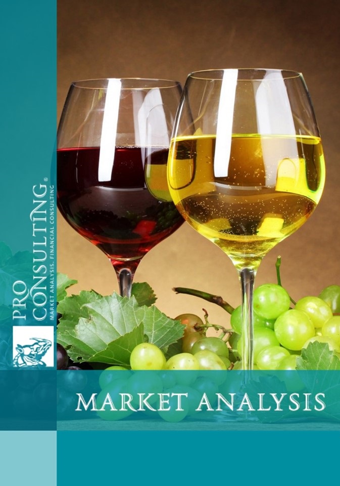 Analysis of production and import of wines in Ukraine. 2018